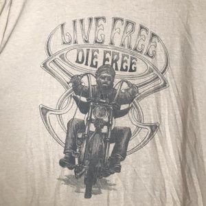Live Free | Die Free Lucky Brand Shirt